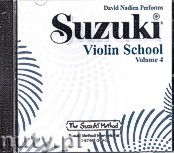 Okładka: Suzuki Shinichi, Suzuki: Violin School Volume 4