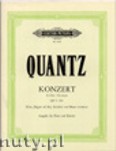 Okadka: Quantz Johann Joachim, Concerto in G Major for Flute and Piano, QV 5: 182