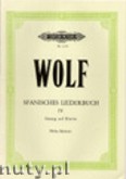 Okładka: Wolf Hugo, Spanish Song Book, Vol. 4
