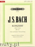 Okadka: Bach Johann Sebastian, Concerto No. 1 in A minor BWV 1041 For Violin and Strings