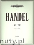 Okładka: Händel George Friedrich, Suite No. 3 in D minor