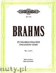 Okładka: Brahms Johannes, Hungarian Dances Nos. 1 and 3 for Viola and Piano