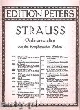 Okładka: Strauss Ryszard, Orchestral Studies for Cello Vol.1 (Vc)