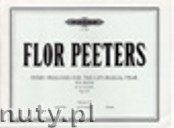 Okładka: Peeters Flor, Hymn Preludes for the Liturgical Year Op.100 Vol.6 (Org)