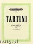 Okadka: Tartini Giuseppe, Sonatas for Violin and Piano, Vol. 3