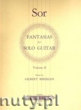 Okładka: Sor Fernando, Fantasias Vol. 2 for Guitar