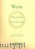 Okładka: Weiß Silvius Leopold, 2 Suites in E minor, F for Guitar Solo