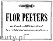 Okładka: Peeters Flor, 10 Preludes on Old Flemish Carols