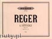 Okadka: Reger Max, 12 Organ Pieces, Op. 80, Vol. 1
