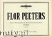 Okładka: Peeters Flor, Hymn Preludes for the Liturgical Year Op. 100, Vol. 8