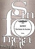 Okładka: Korn Peter Jona, Four Pieces for Strings Op. 46