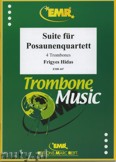 Okładka: Hidas Frigyes, Suite für Posaunenquartett - Trombone