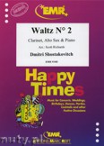 Okadka: Szostakowicz Dymitr, Waltz N 2 for Clarinet, Alto Sax and Piano