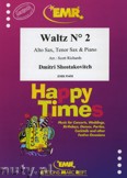 Okładka: Szostakowicz Dymitr, Waltz N° 2 for Alto Sax, Tenor Sax and Piano