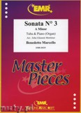 Okładka: Marcello Benedetto, Sonata N° 3 in A minor - Tuba