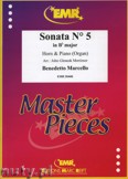 Okadka: Marcello Benedetto, Sonata N 5 in Bb major - Horn