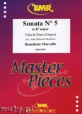 Okładka: Marcello Benedetto, Sonata N° 5 in Bb major - Tuba