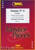 Okładka: Marcello Benedetto, Sonata N° 6 in G major - Flute