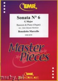 Okładka: Marcello Benedetto, Sonata N° 6 in G major - BASSOON