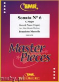 Okadka: Marcello Benedetto, Sonata N 6 in G major - Horn