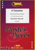 Okładka: Marcello Benedetto, 6 Sonatas - CLARINET
