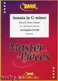 Okładka: Corelli Arcangelo, Sonata in G minor for Horn and Piano (Organ)
