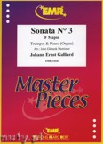 Okładka: Galliard Johann Ernst, Sonata N° 3 in F major - Trumpet