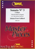 Okładka: Galliard Johann Ernst, Sonata N° 3 in F major - Tuba