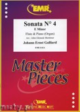 Okładka: Galliard Johann Ernst, Sonata N° 4 in E minor - Flute