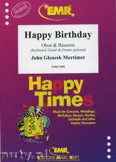 Okładka: Mortimer John Glenesk, Happy Birthday for Oboe and Bassoon
