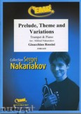 Okadka: Rossini Gioacchino Antonio, Prelude, Theme and Variations - Trumpet