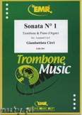 Okładka: Cirri Giambattista, Sonata N° 1  - Trombone
