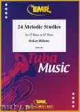 Okładka: Boehme Oskar, 24 Melodic Studies - Tuba