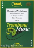 Okładka: Dvarionas Balys, Thema & Variationen - Trombone