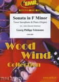 Okładka: Telemann Georg Philipp, Sonata in F minor - Saxophone