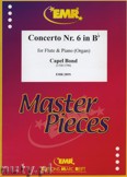 Okładka: Bond Capel, Concerto Nr. 6 in Bb - Flute