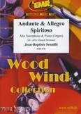 Okadka: Senaille Jean-Baptiste, Andante & Allegro Spiritoso - Saxophone