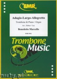 Okładka: Marcello Benedetto, Adagio - Largo - Allegretto - Trombone
