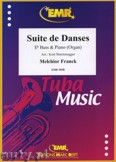 Okładka: Franck Melchior, Suite de Danses  - Tuba