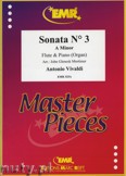 Okładka: Vivaldi Antonio, Sonata N° 3 in A minor - Flute