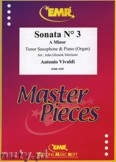 Okładka: Vivaldi Antonio, Sonata N° 3 in A minor - Saxophone