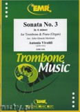 Okładka: Vivaldi Antonio, Sonata N° 3 in A minor - Trombone
