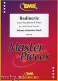 Okładka: Bach Johann Sebastian, Badinerie - Saxophone