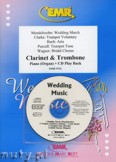 Okładka: Różni, Utwory na uroczystości zaślubin na klarnet, puzon i fortepian (+ CD)