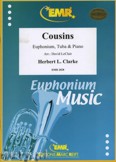 Okładka: Clarke Herbert, Cousins for Euphonium, Tuba and Piano