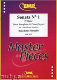 Okadka: Marcello Benedetto, Sonata N 1 in F major - Saxophone