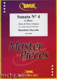 Okładka: Marcello Benedetto, Sonata N° 4 in G minor - Oboe