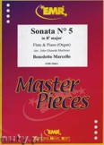 Okładka: Marcello Benedetto, Sonata N° 5 in Bb major - Flute