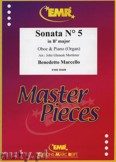 Okładka: Marcello Benedetto, Sonata N° 5 in Bb major - Oboe