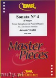 Okładka: Vivaldi Antonio, Sonata N° 4 in Bb major - Saxophone